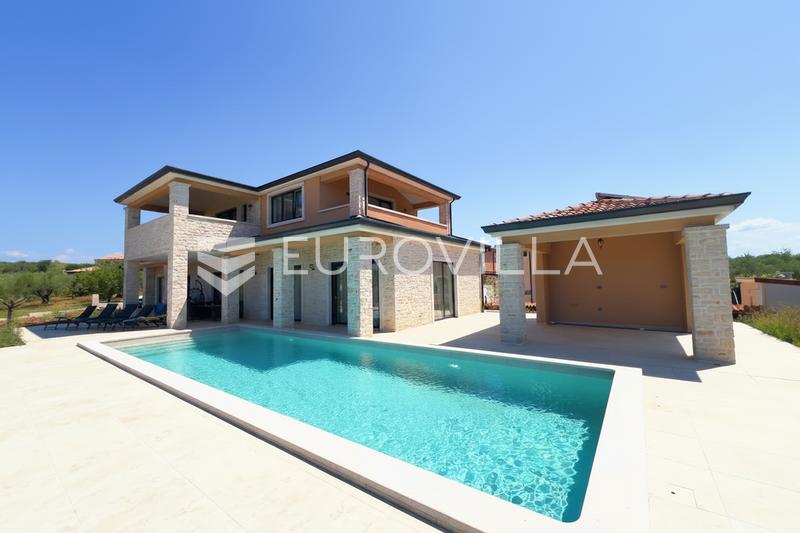 Istria, vicinanze di Parenzo, villa di lusso in pietra con vista panoramica sul mare - 23