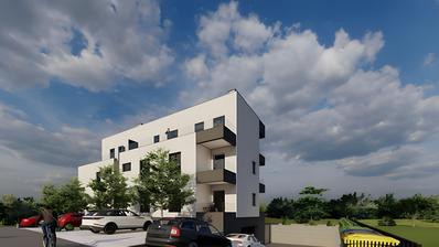 Sveta Nedelja, Orešje, a beautiful three-room apartment in a new building with a garden of 78 m2