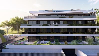 Primosten, prachtig appartement met garage en zeezicht, 95,67 m²