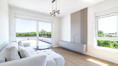 Záhřeb, Trnava, krásný dvoupokojový penthouse v novostavbě