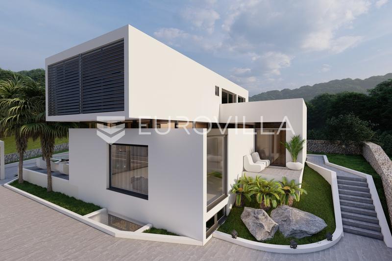Rogoznica, vila s bazenom i pogledom na more, 243,55 m²