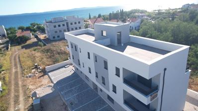 Zadar, Privlaka, kéthálószobás lakás, ÚJ ÉPÍTÉSŰ, 77,88 m²