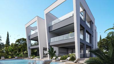 Zara, lussuoso appartamento duplex di quattro locali con piscina e vista a 360 gradi, in una nuova costruzione