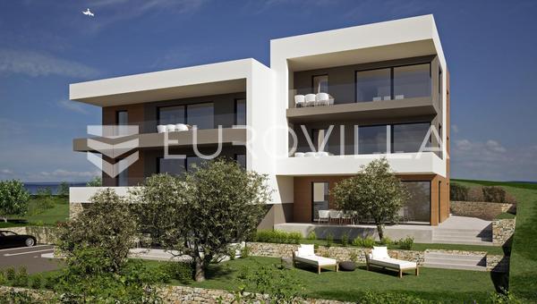 Zadar, Maslenica, exclusivo apartamento de dos dormitorios con una hermosa vista al mar