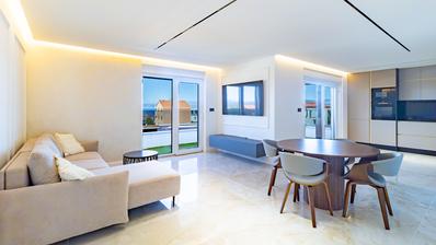 Island of Krk, Malinska, luxurious newly renovated apartment 97 m²