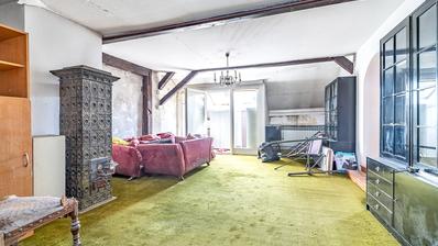 Záhřeb, Britanski trg - podkrovní byt 142,88 m² k rekonstrukci