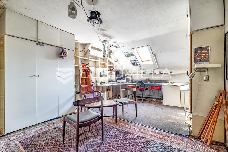 Zagrzeb, Britanski trg - mieszkanie na poddaszu 142,88 m² do remontu - 4