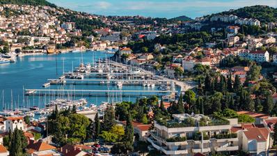 Dubrovnik, penthouse kültéri medencével, kivételes helyen