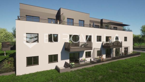 Zagreb, Dubrava, NOVOGRADNJA, trosoban stan 71,37 m², parking, spremište
