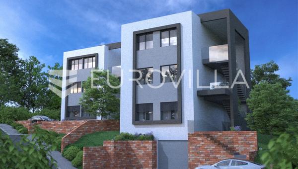 Zagreb, Maksimir, NOVOGRADNJA, moderan trosoban penthouse 88,87 m²