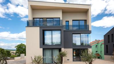 Krk - town of Krk, penthouse of 141.13 m² in a luxury new building.