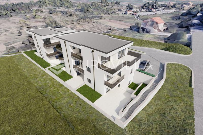 Omis, Tugare, apartamento de tres dormitorios con una superficie de 131,68 m² y dos plazas de aparcamiento. - 6