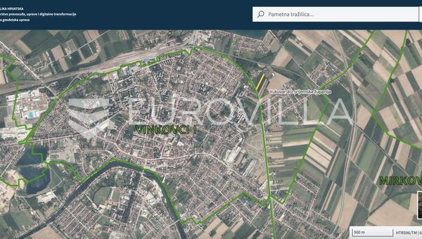 Vinkovci, Mala Bosna, 845 m² inşaat arsası
