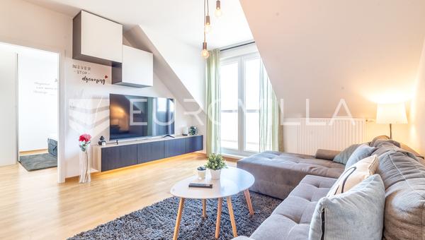 Zagreb, Spansko, yksiö 57 m² autotallipaikalla
