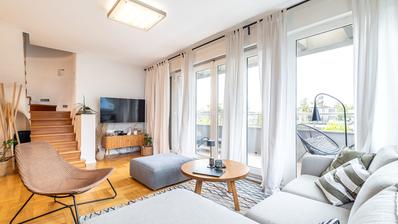 Zagreb, Salata, kaunis kolmen huoneen huoneisto 125 m², autotalli ja parkkipaikka.
