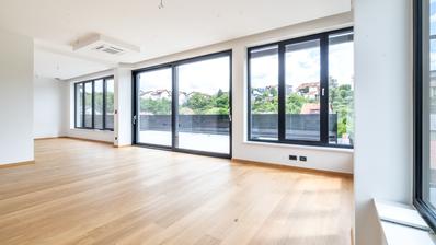 Zagreb, Srebrnjak, NYBYGGERI, luksuriøs fireværelses penthouse på 140,27 m²
