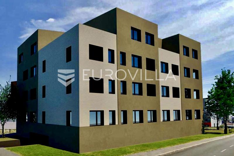 Zagreb, Dugave, edificio nuevo, apartamento de dos dormitorios, planta baja, jardín de invierno, total 52 m²