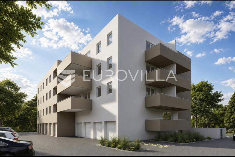 Senj, OBRA NUEVA, edificio con ascensor, apartamento de dos dormitorios, 60,89 m², balcón, garaje - 5