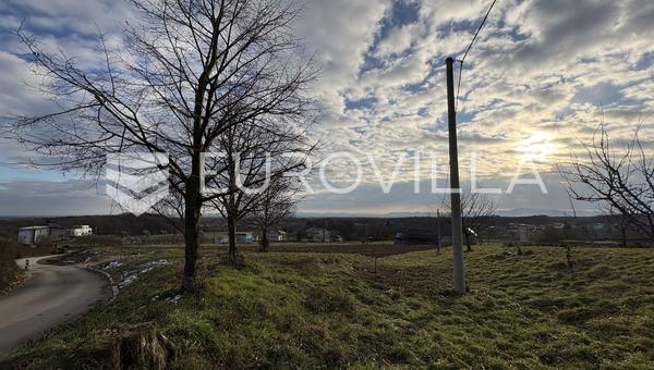 Sveti Juraj na Bregu, Lopatinec - byggegrund med panoramaudsigt, 4.354 m²