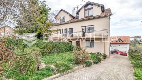 Zagreb, Bukovacka cesta, moradia geminada com garagem