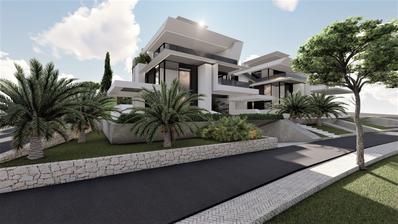 Njivice, Splendido appartamento familiare in un edificio nuovo con piscina e giardino