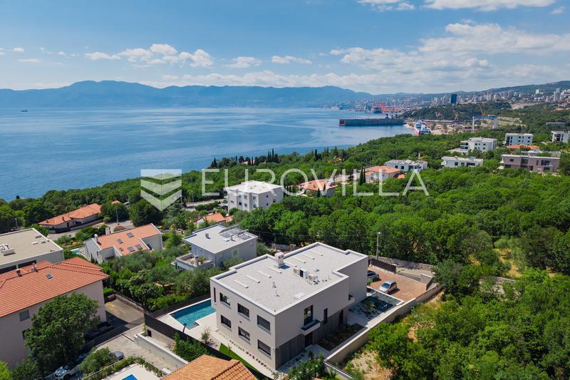 Kostrena, Rozici, eksklusiv 200 m² penthouse med panoramaudsigt over havet - 31