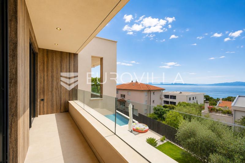 Kostrena, Rozici, eksklusiv 200 m² penthouse med panoramaudsigt over havet - 20