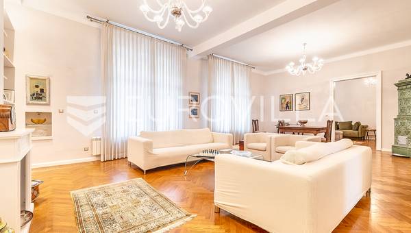 Třípokojový byt Zrinjevac 200 m² k pronájmu