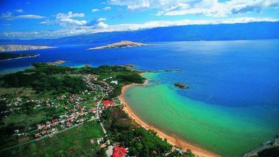 Otok Rab, Lopar, građevinsko zemljište 935 m², 500 m od mora