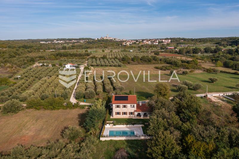 Istra, Višnjan, prekrasna kamena vila s bazenom u mirnom prirodnom okruženju - 58