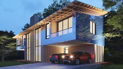 Ravna Gorna, Hlevci, terreno edificable de 2910 m2 con permiso para construir dos casas