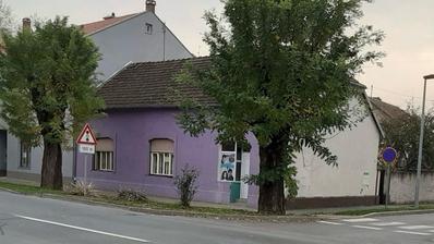 Vukovar, širi centar, kuća na uglu s poslovnim prostorom, parcela 450 m²