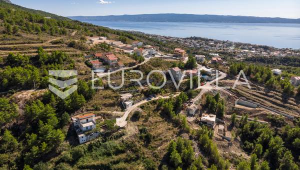 Podstrana, građevinsko zemljište, s pogledom na more