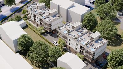 Strozanac, NOVÁ VÝSTAVBA - Dvoupokojový byt v prvním patře, 56,19 m²