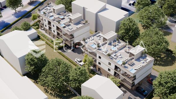 Strozanac, NYBYGGERI - To-værelses lejlighed på første sal, 56,19 m²
