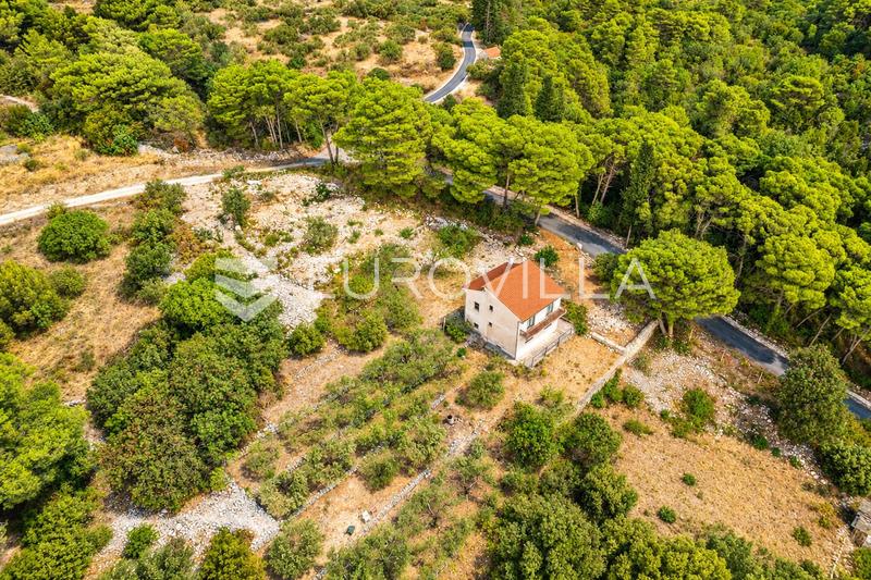 Zaostrog, ház egy 1226 m²-es telken tengerre néző kilátással és további építési lehetőséggel - 6