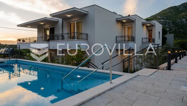 Zagvozd, Rastovac Luxus Villa Fűtött Medencével