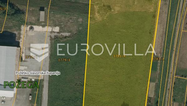 Pozega, mark i K ekonomisk-affärszon 16 462 m²