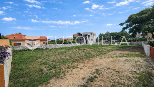 Zadar, Vrsi Mulo, terreno para construção com grande potencial, a 250 m do mar