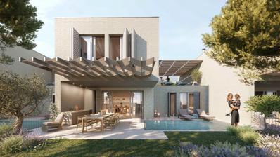 Sibenik, Podsolarsko, prachtig appartement met zwembad, eerste rij aan zee, 122,43 m²