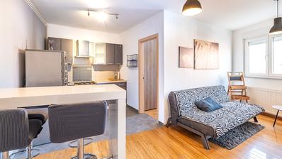 Zagreb, Rudes, yeni binada iki yatak odalı daire, 38 m²