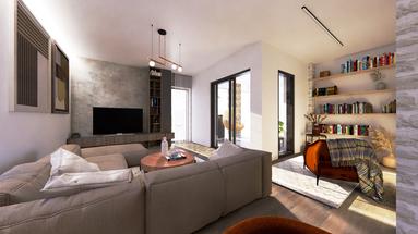Zadar, Petrčane, luksuzni penthouse s predivnim pogledom, 30m od mora
