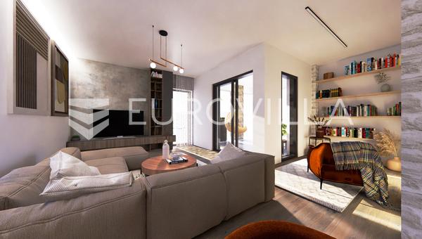 Zadar, Petrčane, luksuzni penthouse s predivnim pogledom, 30m od mora