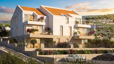Brač, Supetar, apartament z jedną sypialnią i ogrodem