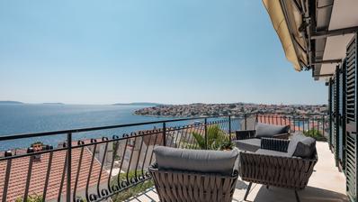 Ciovo, villa de luxe avec piscine et vue mer