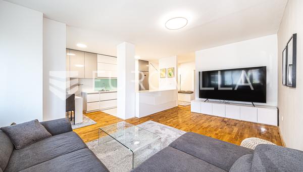 Zagreb, Jarun, toværelses lejlighed med balkon, 64 m²