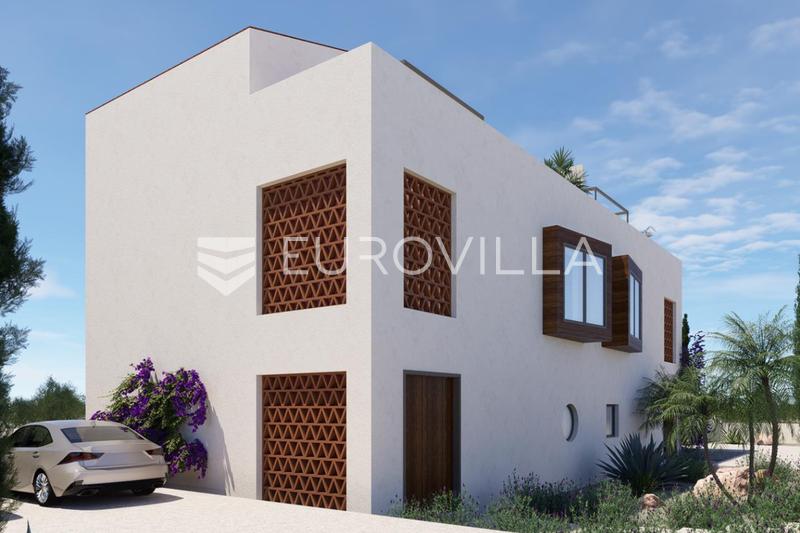 Primošten, dvojvila s bazénom a strešnou terasou - 7