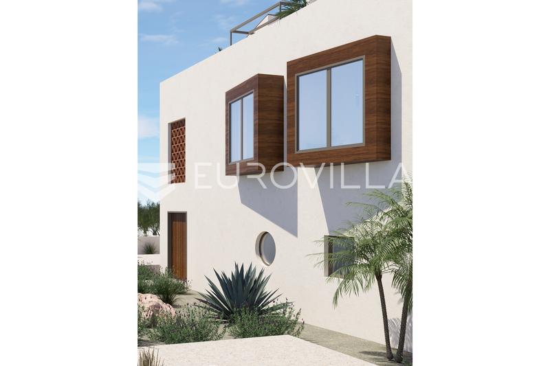 Primošten, dvojvila s bazénom a strešnou terasou - 18