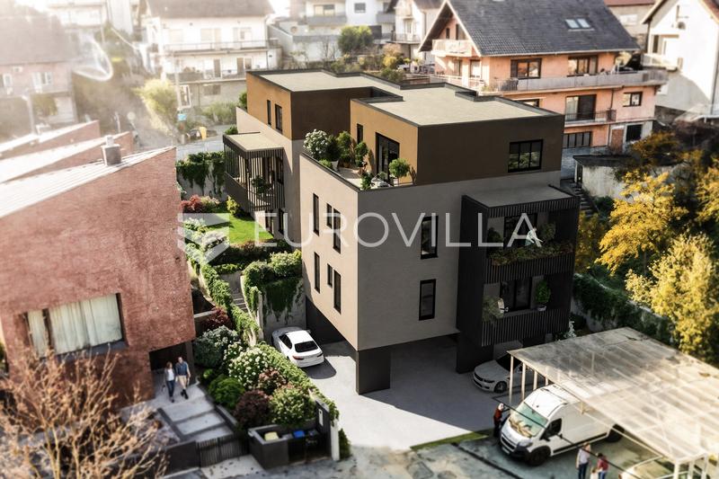 Zagreb, Črnomerec, Vinogradi, atraktivan trosoban stan u novogradnji, 90 m²