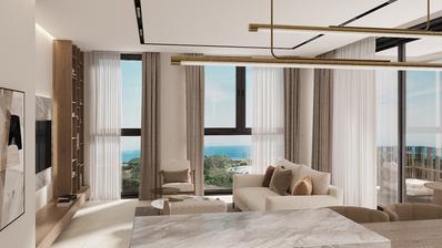 Trogir, Seget Donji, Einzimmerwohnung im 4. Stock mit einer Nettowohnfläche von 53,22 m² - E22